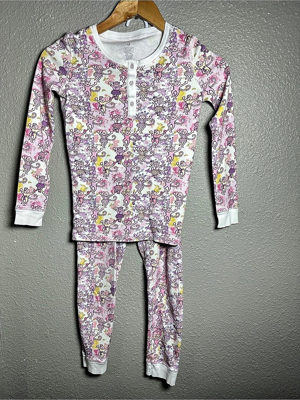 Love Shack Fancy x Roller Rabbit Girls 12 Cotton Pajama Set